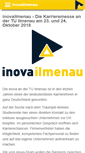 Mobile Screenshot of inova-ilmenau.de